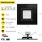 Nuwatt 6" LED Square Retrofit Black Trim Recessed Lights 5CCT 2700K/3000K/3500K/4000K/5000K Selectable 4 PK NW-SQ-C6-14W-5CCT-BLK-4P - alternate 6